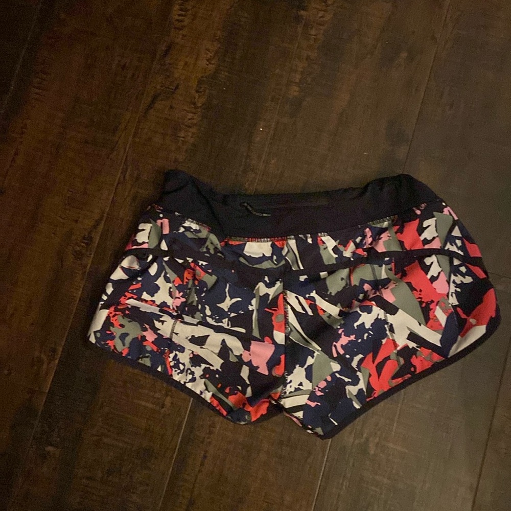 Lululemon speed shorts